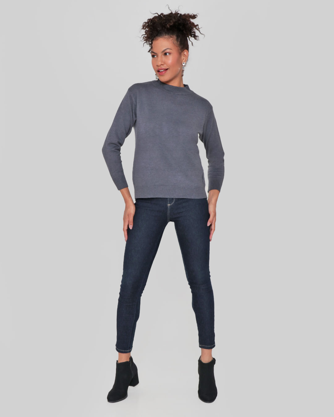 Blusa-Tricot-Mp0775-Gola-Alta---Cinza-Medio