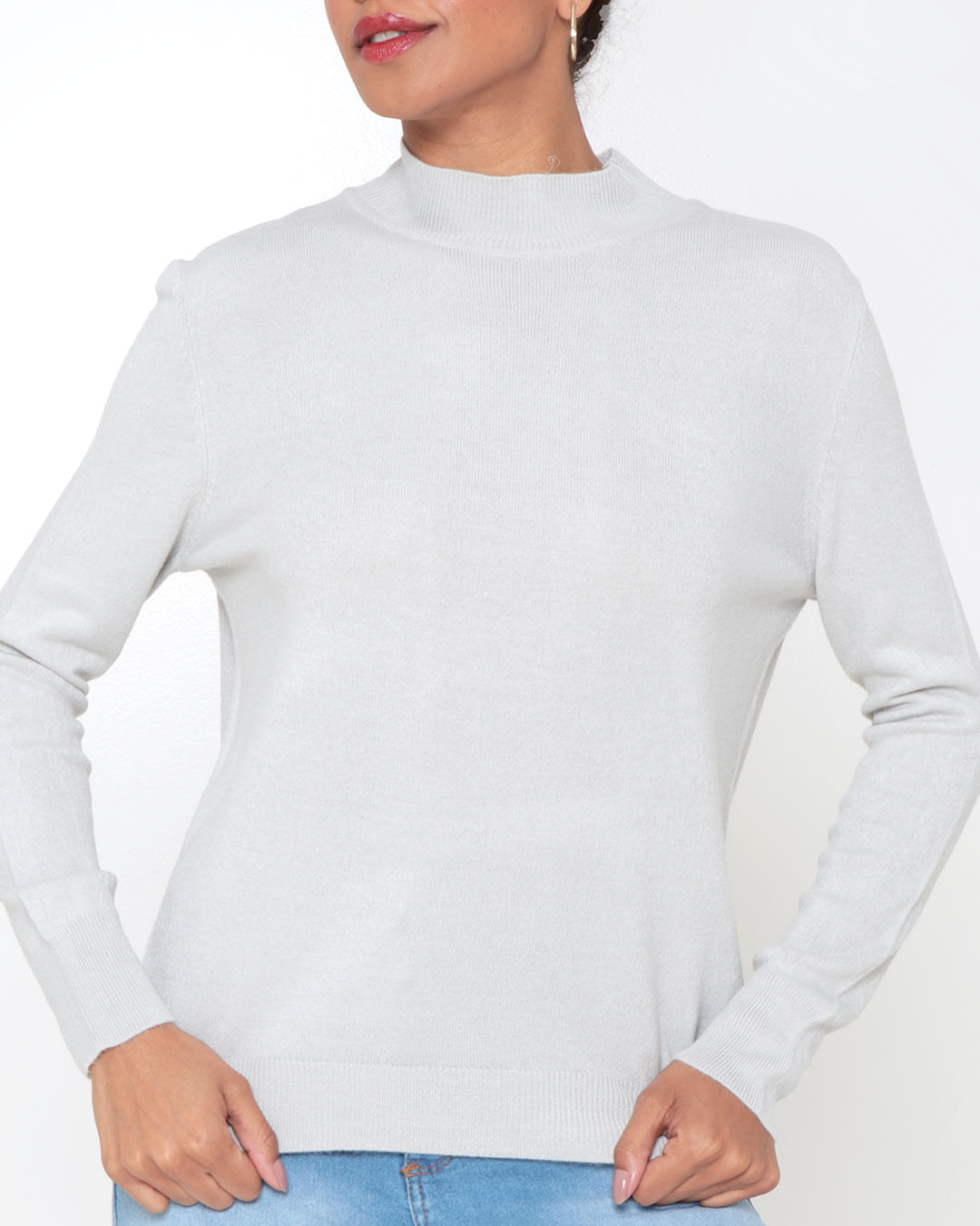 Blusa-Tricot-Mp0280-Gola-Alta---Cinza-Medio