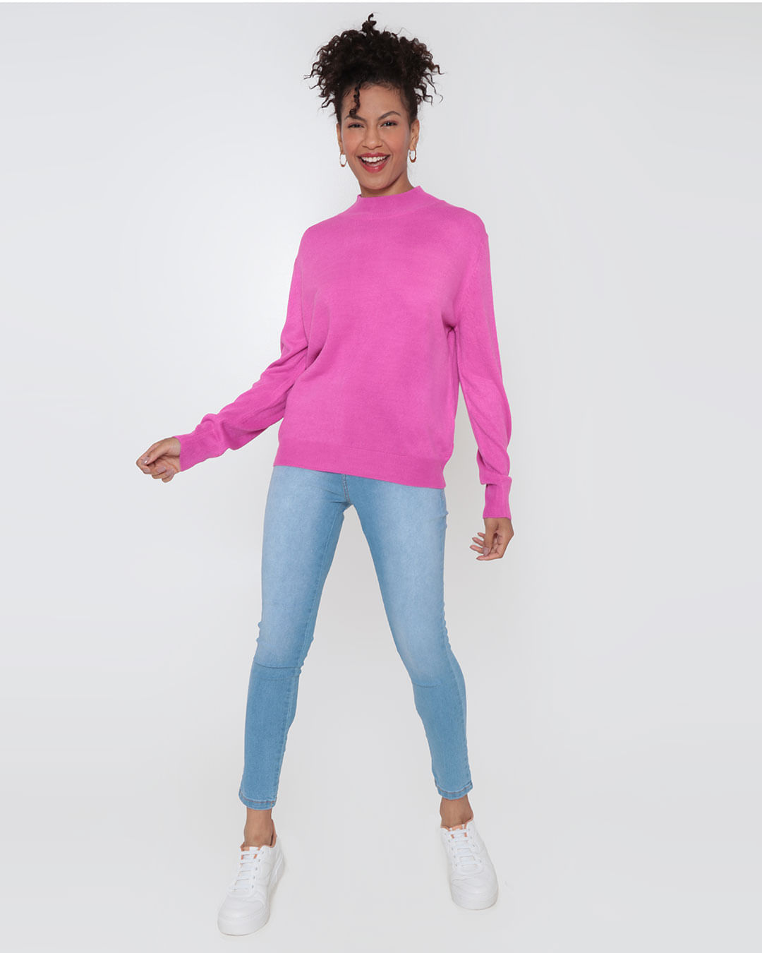 Blusa-Tricot-Mp0280-Gola-Alta---Rosa-Medio