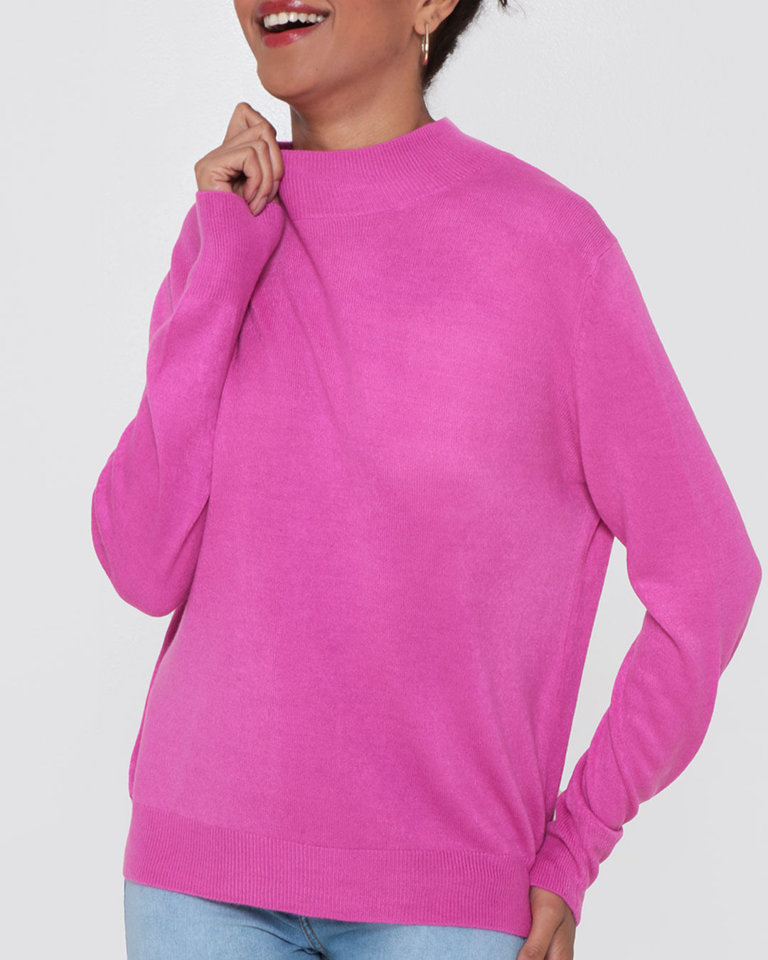 Blusa-Tricot-Mp0280-Gola-Alta---Rosa-Medio