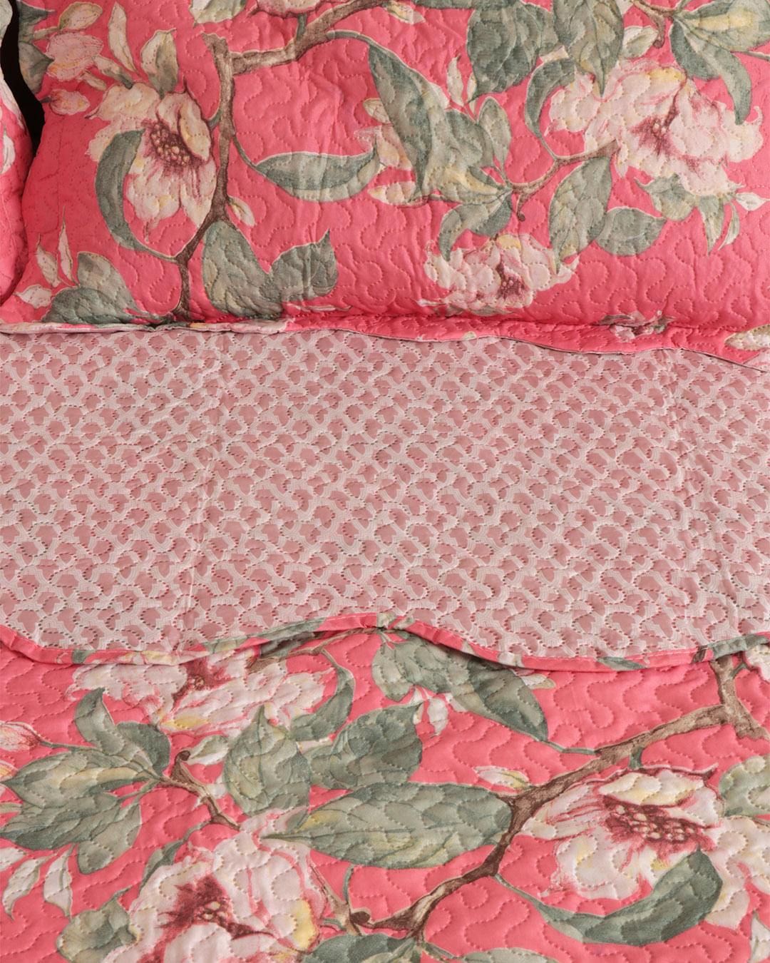 Kit-Colcha-Df-Queen-Bouti-C-03-Pcs---Rosa-Floral