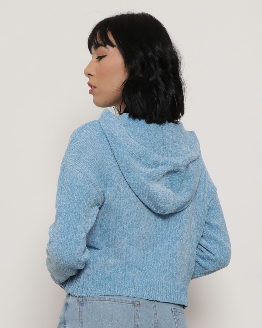 Tricot-Chenille-Capuz--Schjf804---Azul-Medio