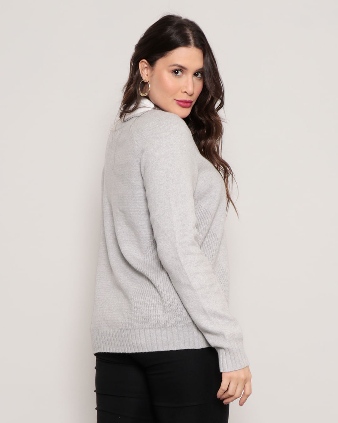 Blusa-Tricot-Mp0961-C-Punho-Barra---Cinza-Medio
