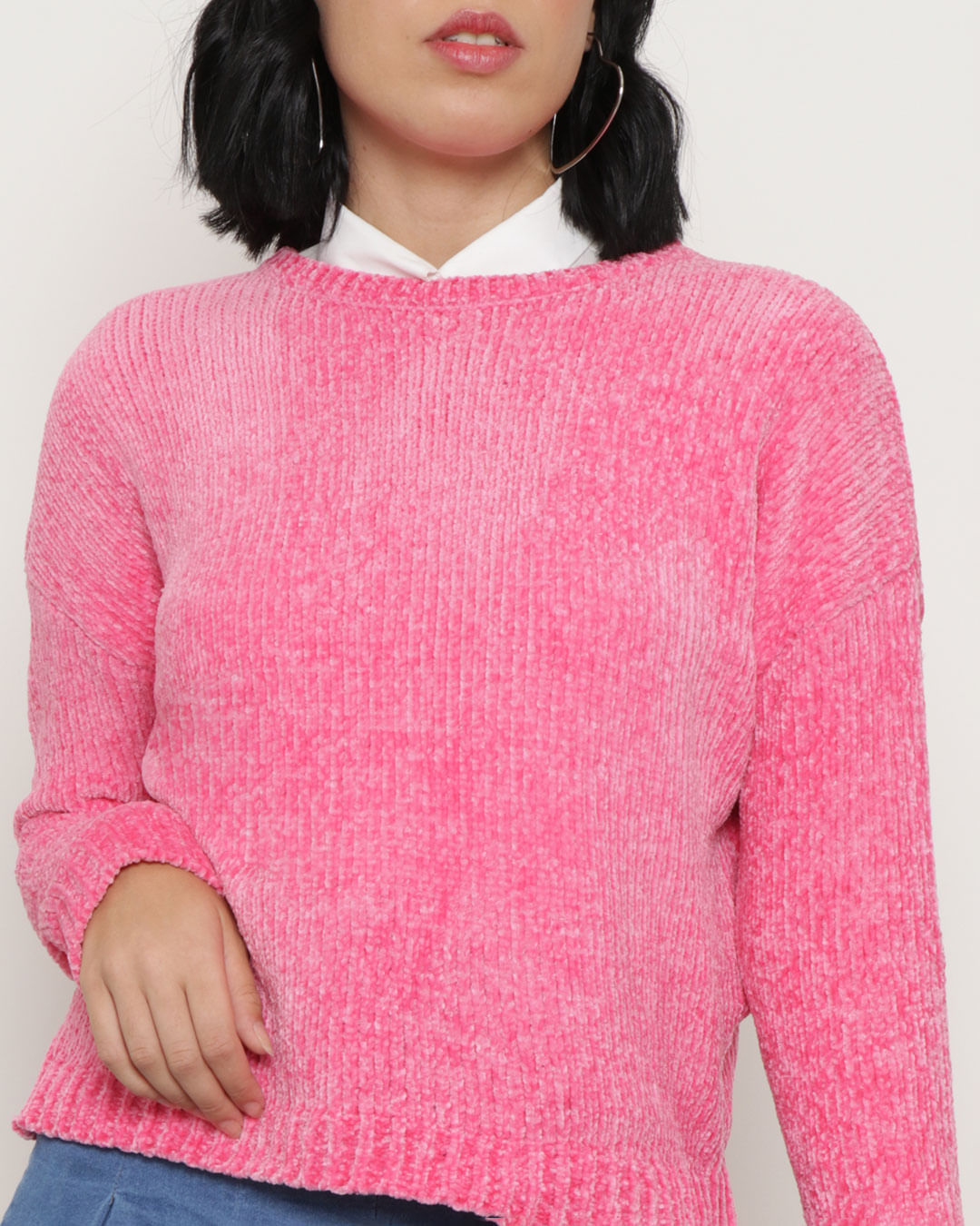 Tricot-Chenille--Schjf-803-Rosa---Rosa-Outros