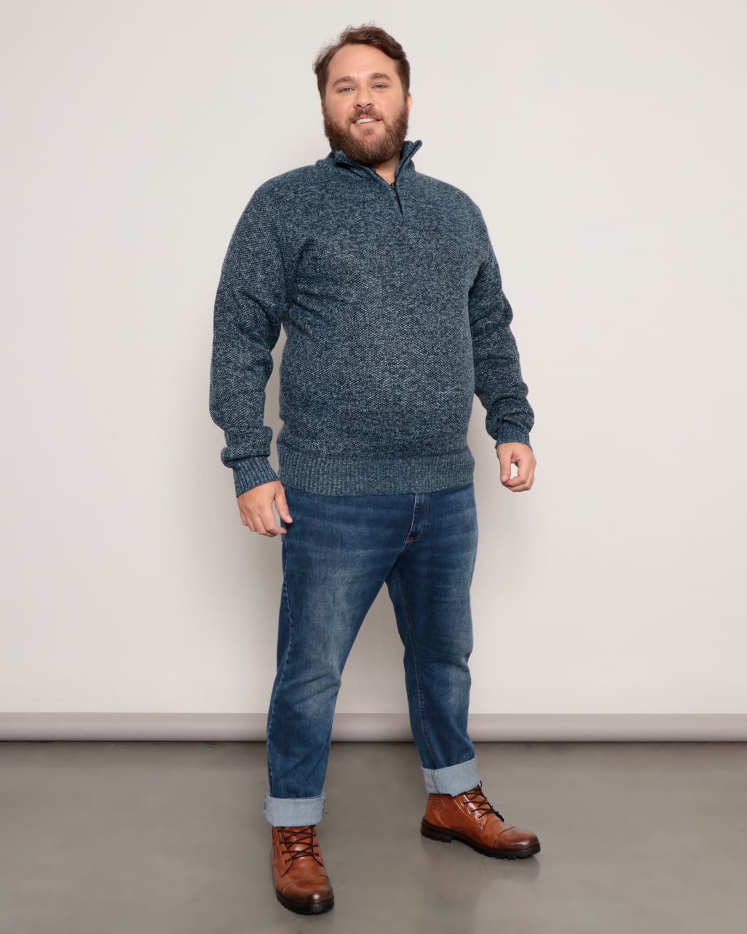 Tricot-Mz-53-New-Half-Zip-Plus---Marinho