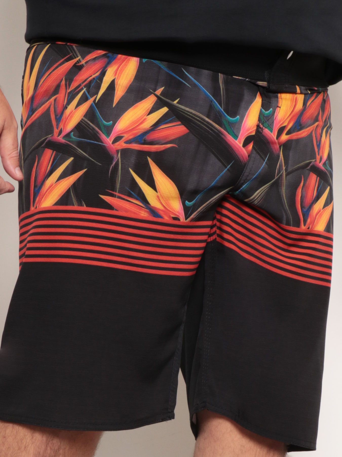 Bermuda-624n-Cos-Neopreneelast-Plus---Preto-Floral