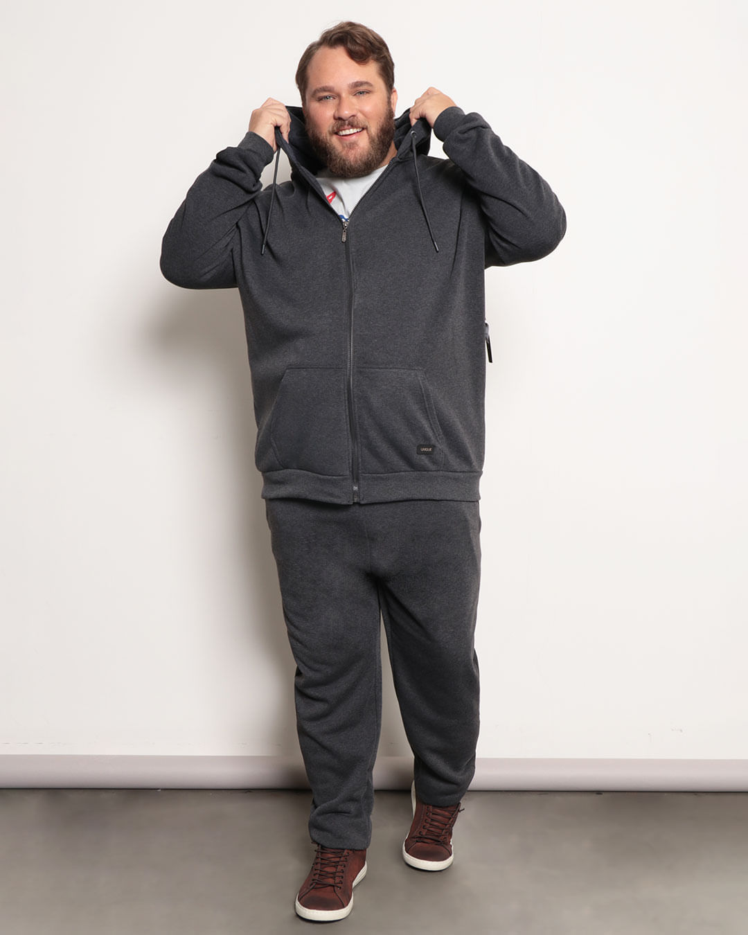 Moletom-Obh01-Bas-Zip-Capuz-Mesc-Chum-Pl---Mescla-Escuro