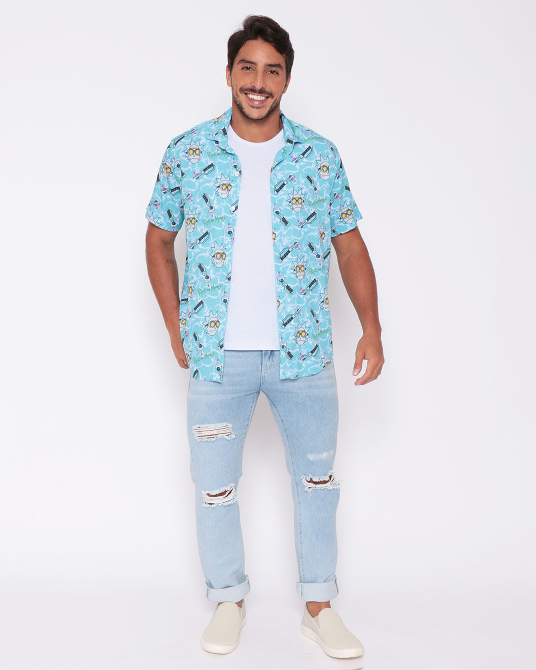 Camisa-224pet21-Rick-E-Morty---Azul-Outros