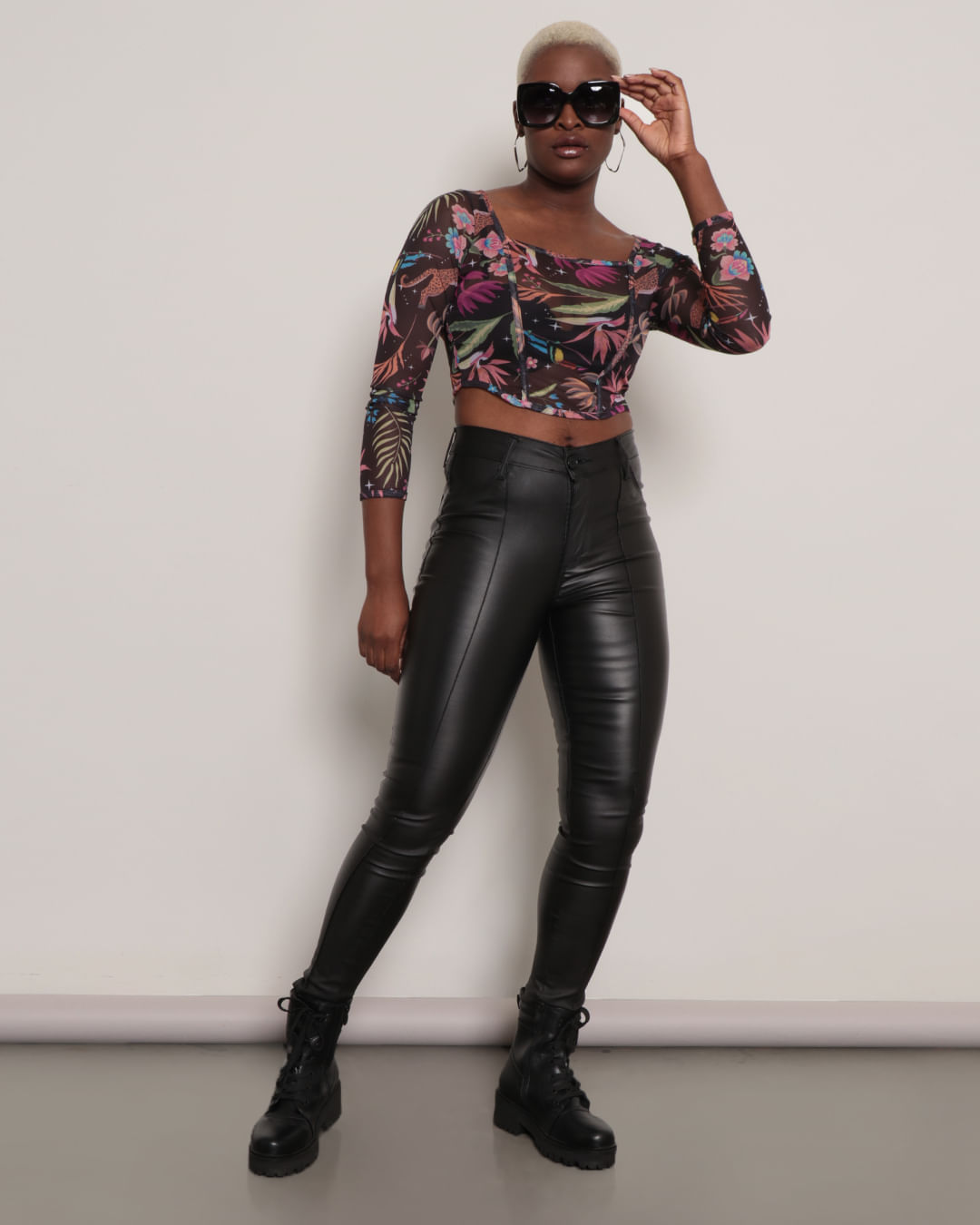Blusa-Ml-Tule-Estamp-231101---Estampado-Escuro