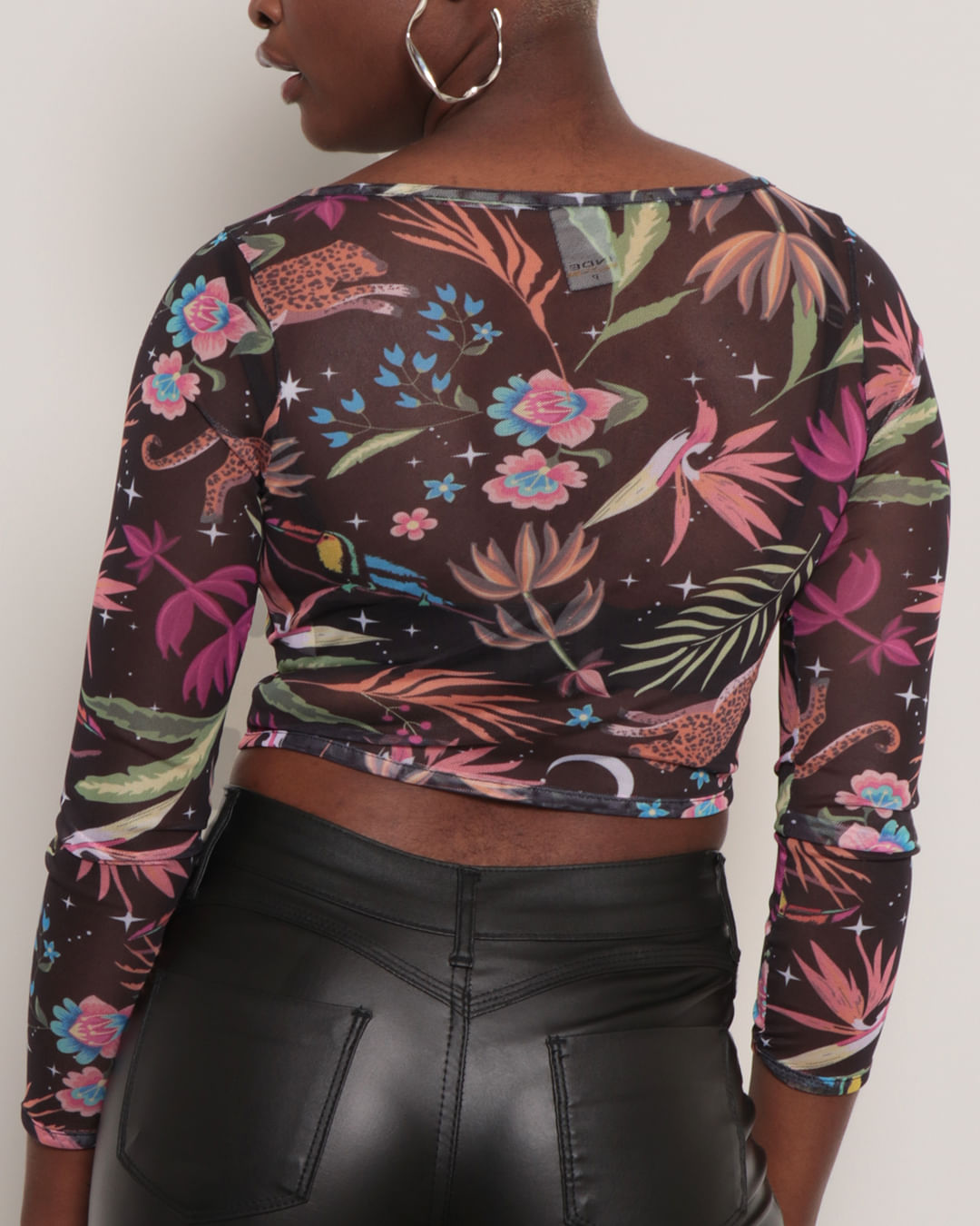 Blusa-Ml-Tule-Estamp-231101---Estampado-Escuro