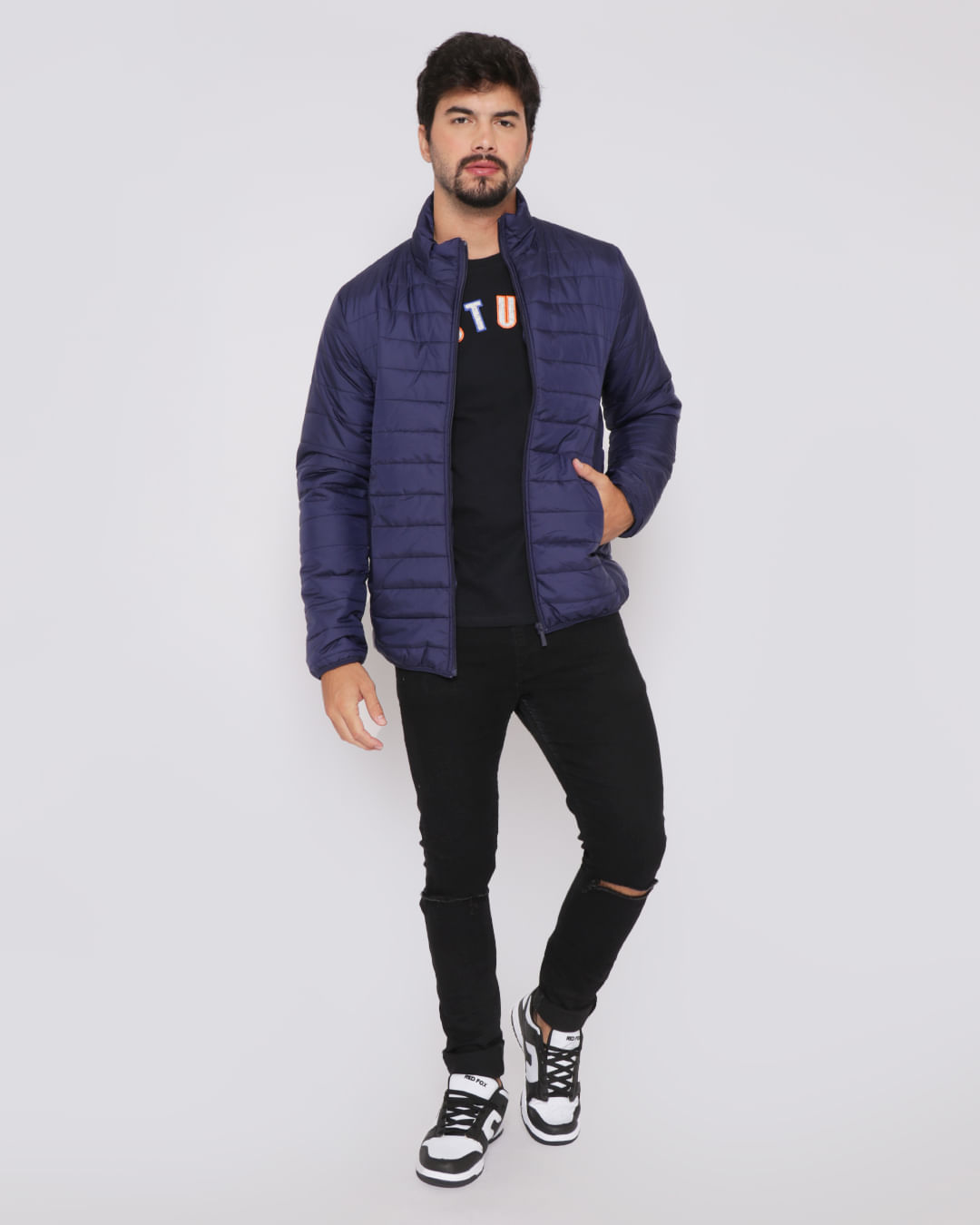 Camiseta-College-Actual-Ref464-Pgg---Preto