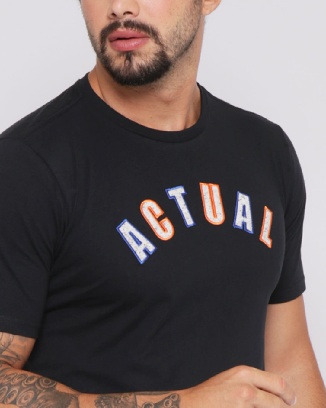 Camiseta-College-Actual-Ref464-Pgg---Preto