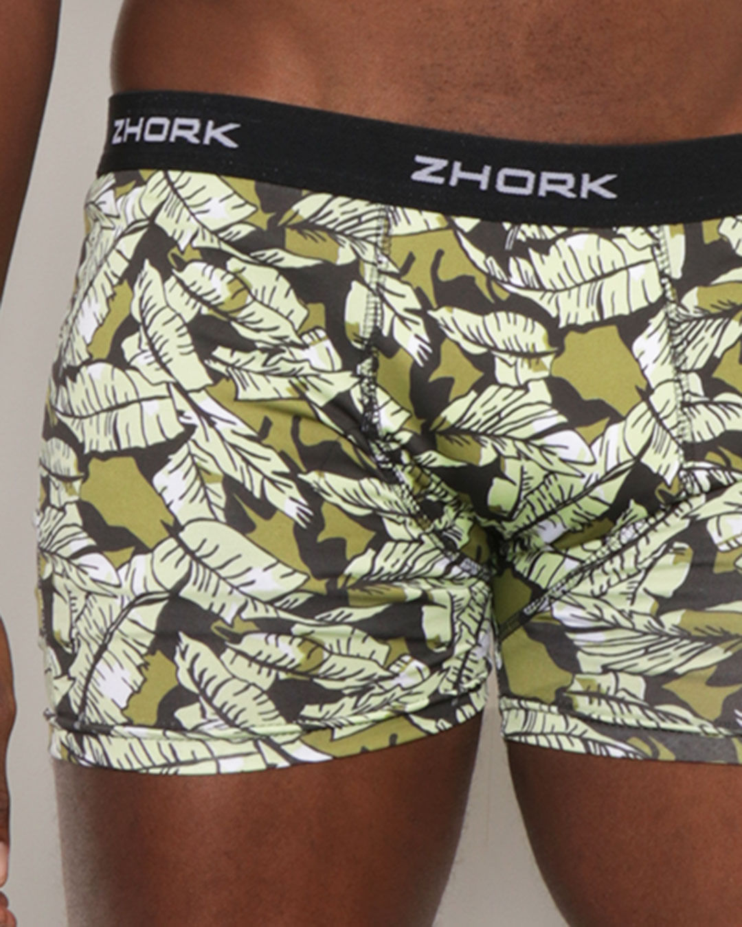 Cueca-Boxer-Microfibra-Estampada-Ref-120---Verde-Floral
