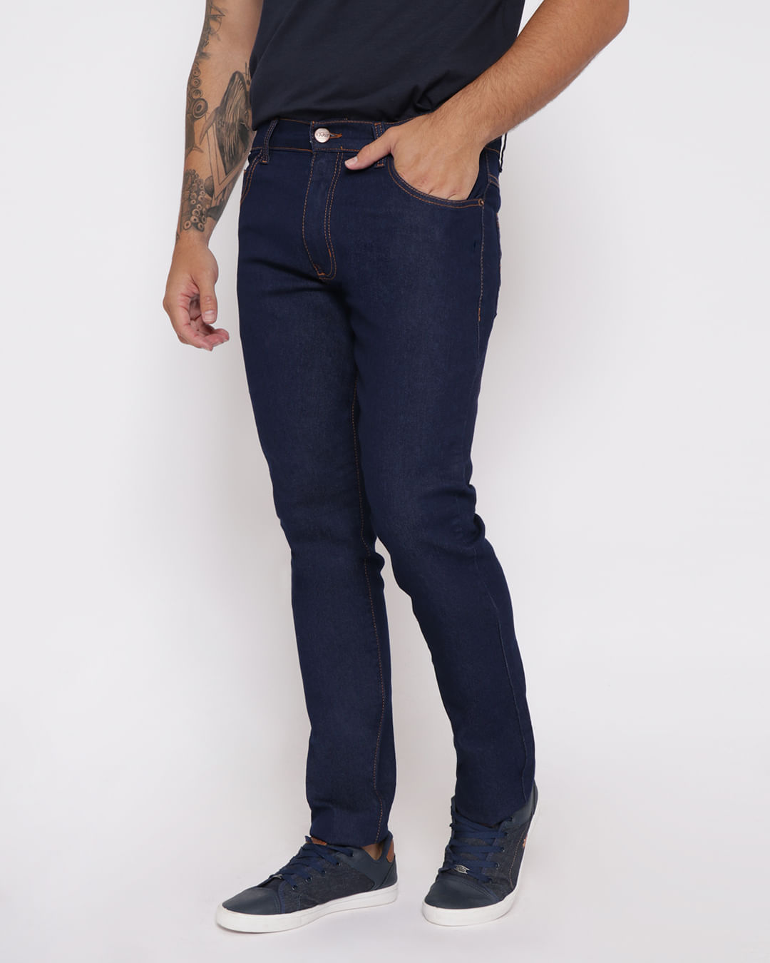 Calca-Jns-Ctp-Reta-Basic-Aze-7464---Blue-Jeans-Geometrico