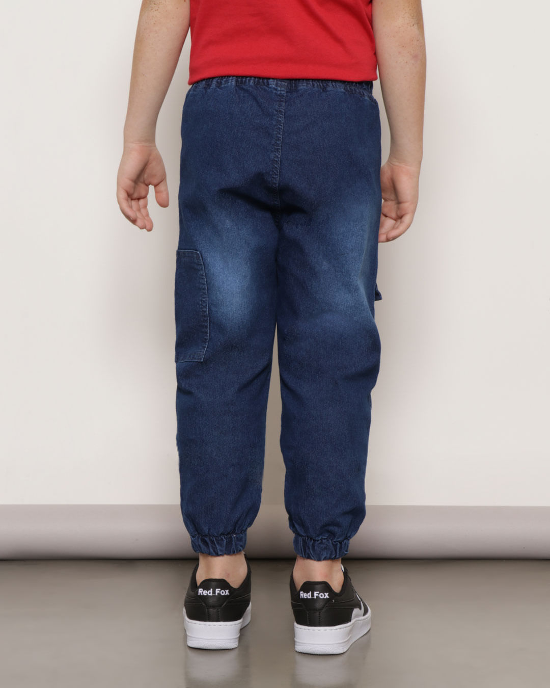 Calca-Jogger-Cargo-Le--M-48---Blue-Jeans-Escuro