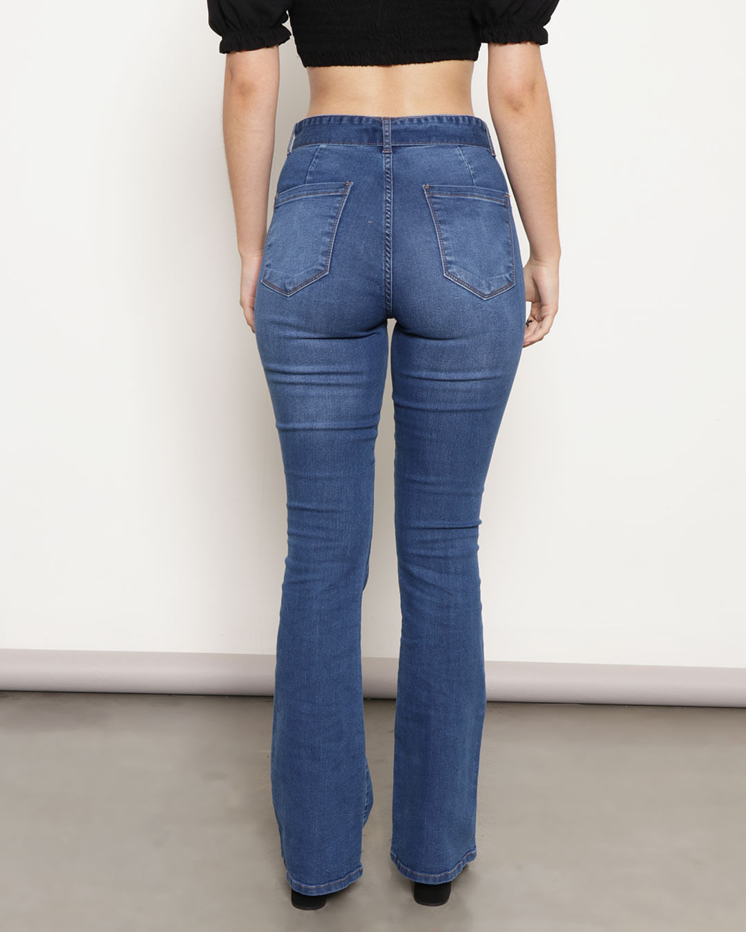Calca-6710621-Jns-Flare-Est-C-Cint---Blue-Jeans-Medio
