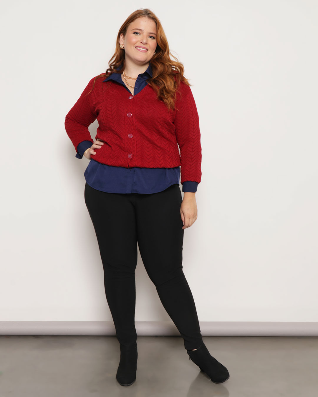 Casaco-Fem-D855-C-Botoes-Adulto---Vermelho-Escuro