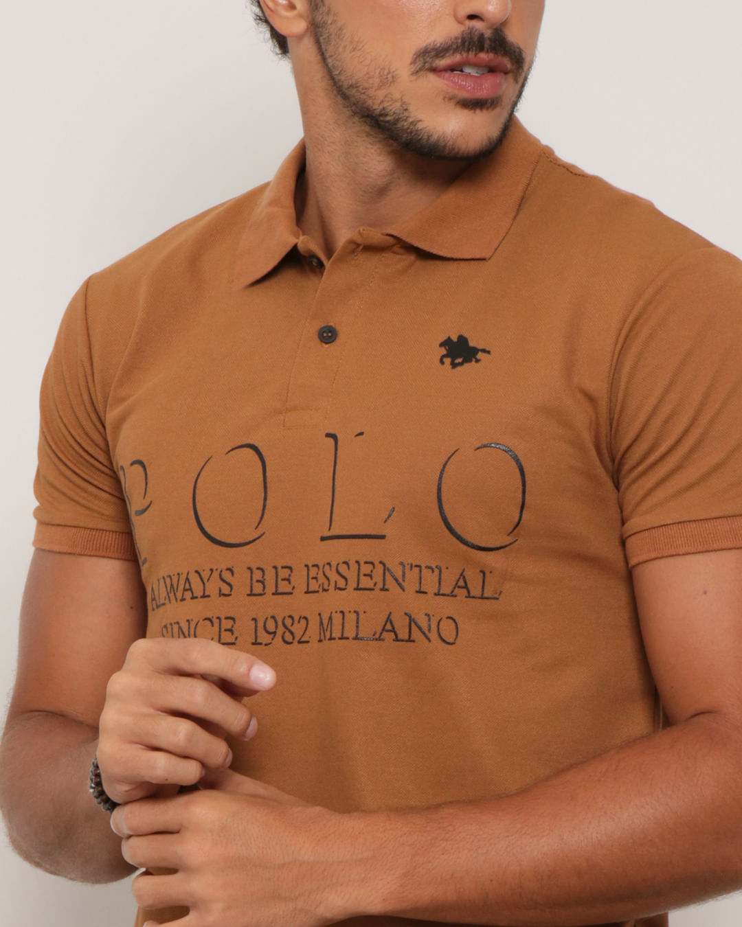 Polo-26942p-Essential--Marrom-Pgg---Marrom-Medio