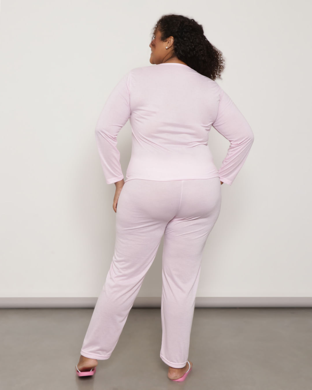 Cp-Pijama-Longo-Tg-Liso-Csilk-Decv7013---Rosa-Claro
