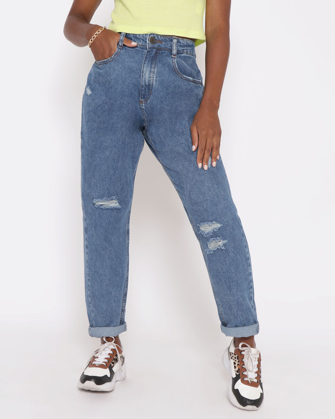 Calca-Cftr36118-Jns-Estonada-Skn-Fem-Ad---Blue-Jeans-Medio