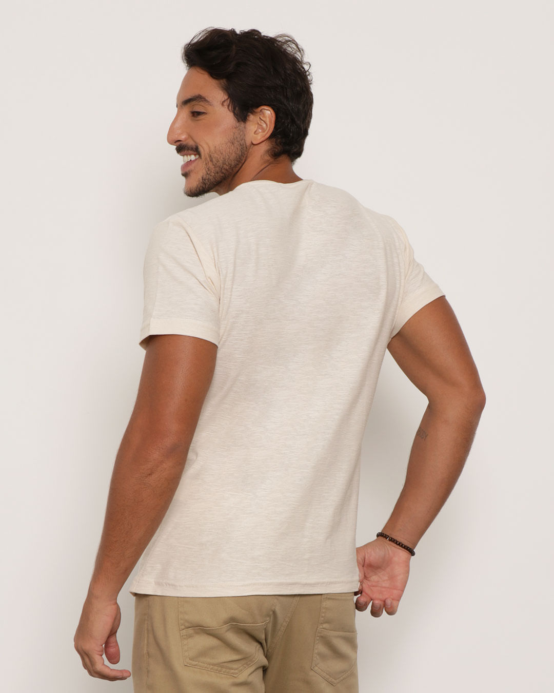 Camiseta-10210010-Dixie-Kaki-Rosa---Bege-Medio