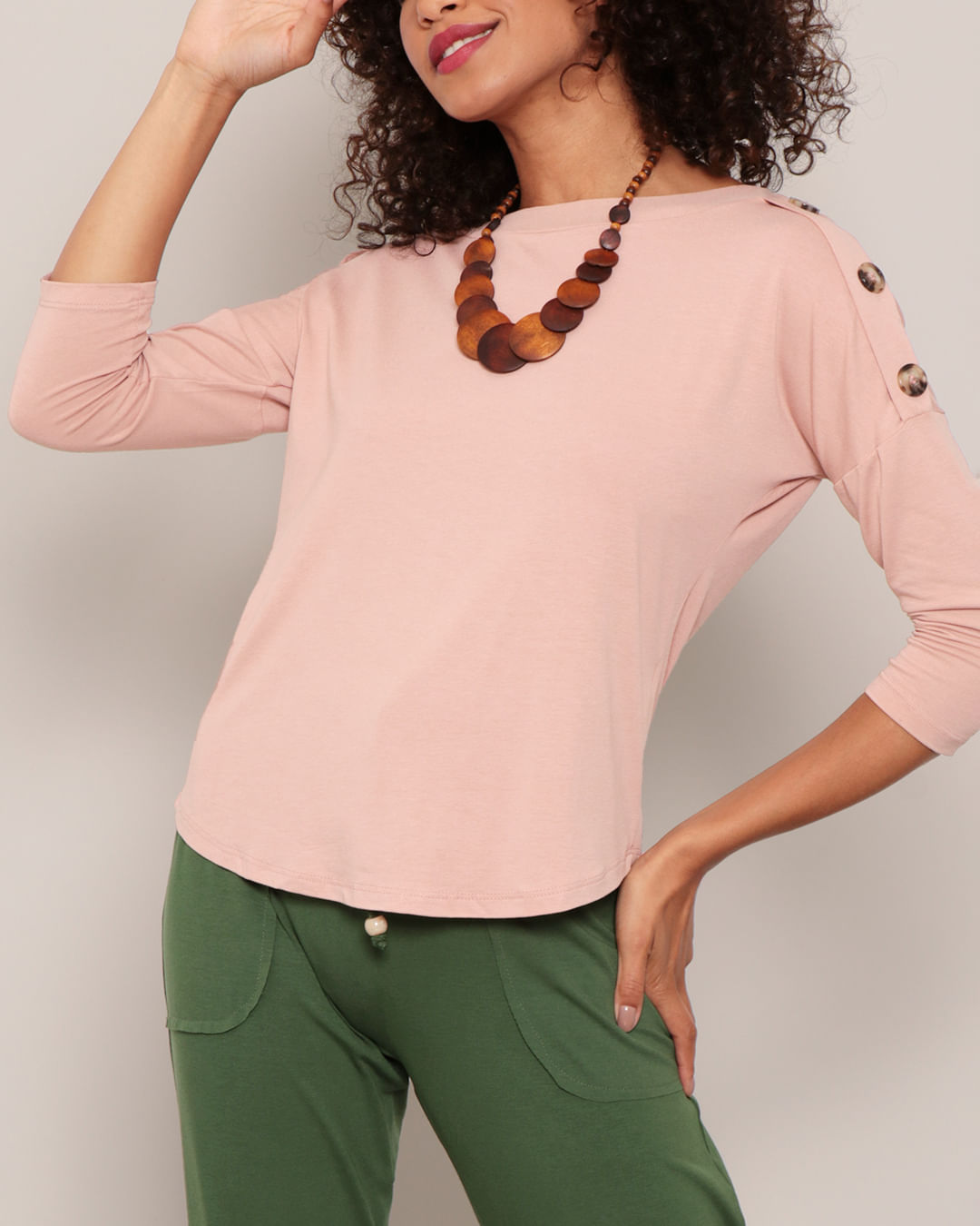 Blusa-Vs648-C-Botoes-Manga-78---Rosa-Claro
