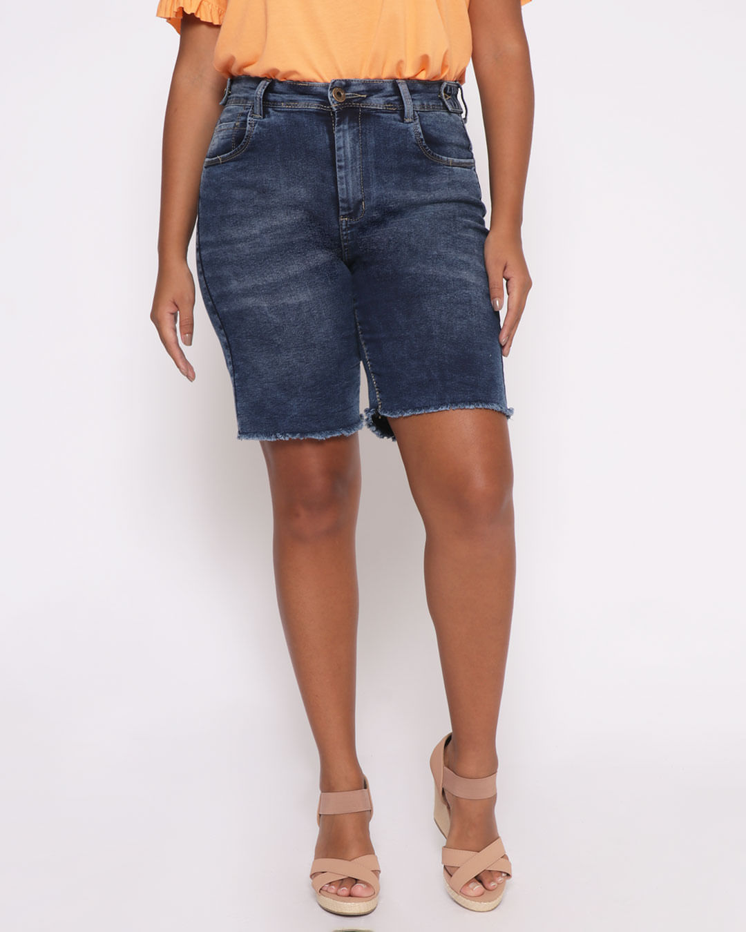 Bermuda-22602770-Jns-Barr-Desf-Det-Cos-F---Blue-Jeans-Medio