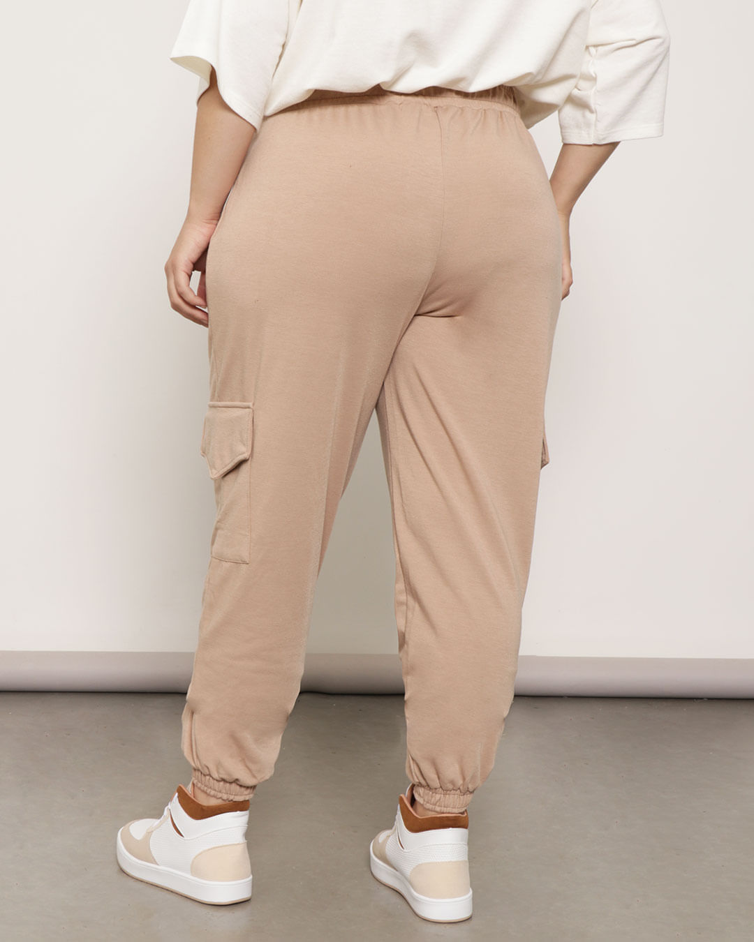 Calca-366104t-Moltno-Jogger-Bolso-Cargo---Bege-Medio