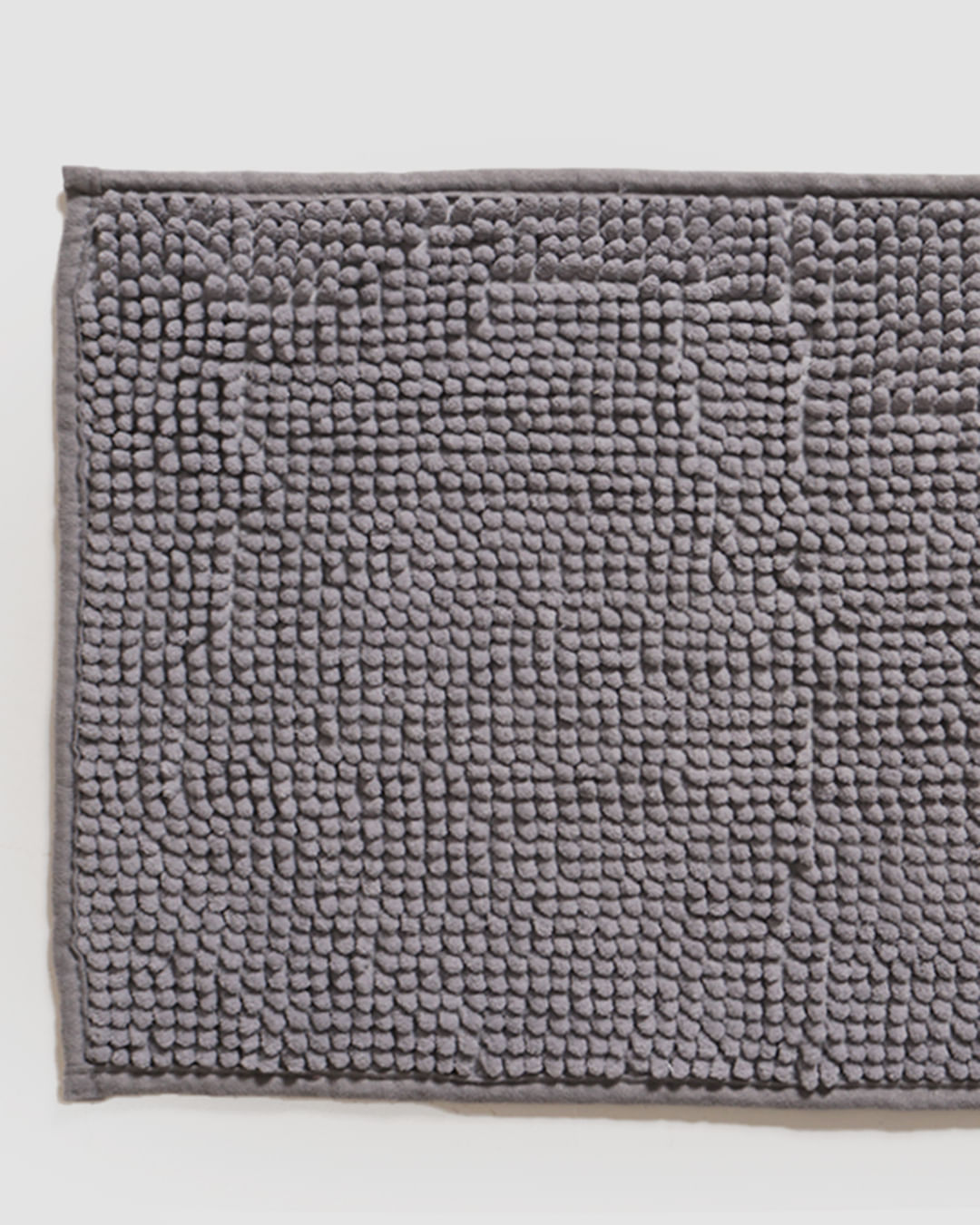 Tapete-Liso-Bolinha-38cmx58cm---Cinza-Medio