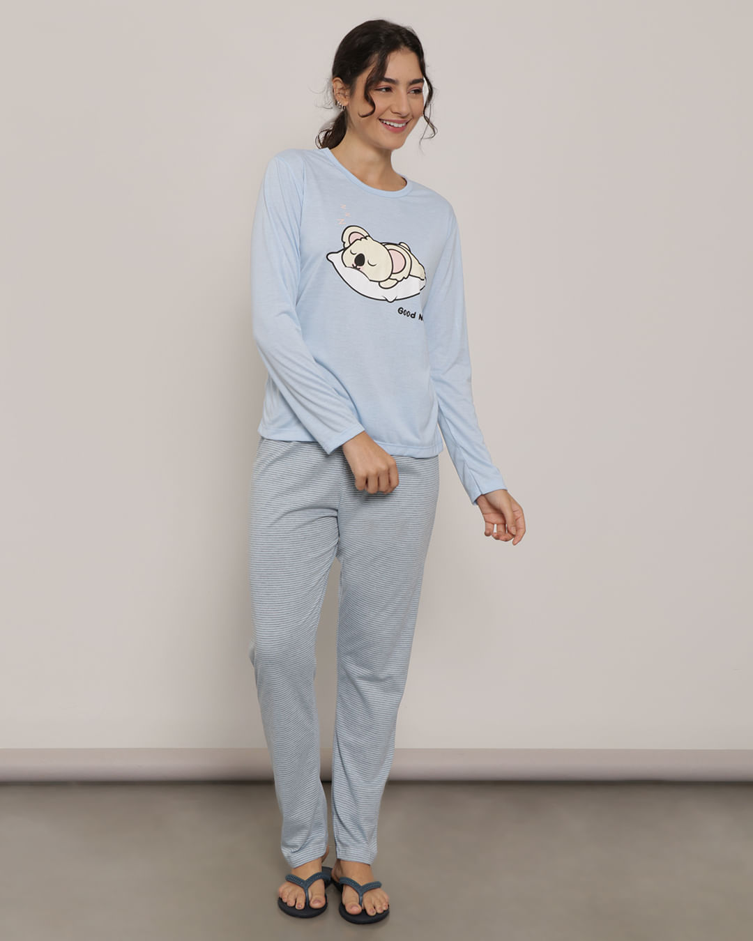 Pj-Longo-Bl-Lisa-Csilk-E-Cc-Listra69977---Azul-Claro