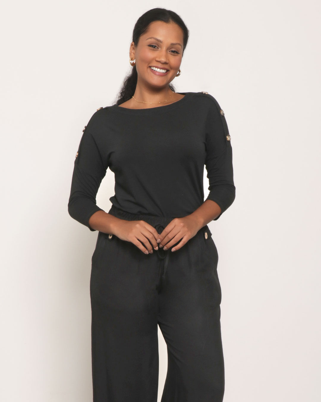 Blusa-Vs648-C-Botoes-Manga-78---Preto