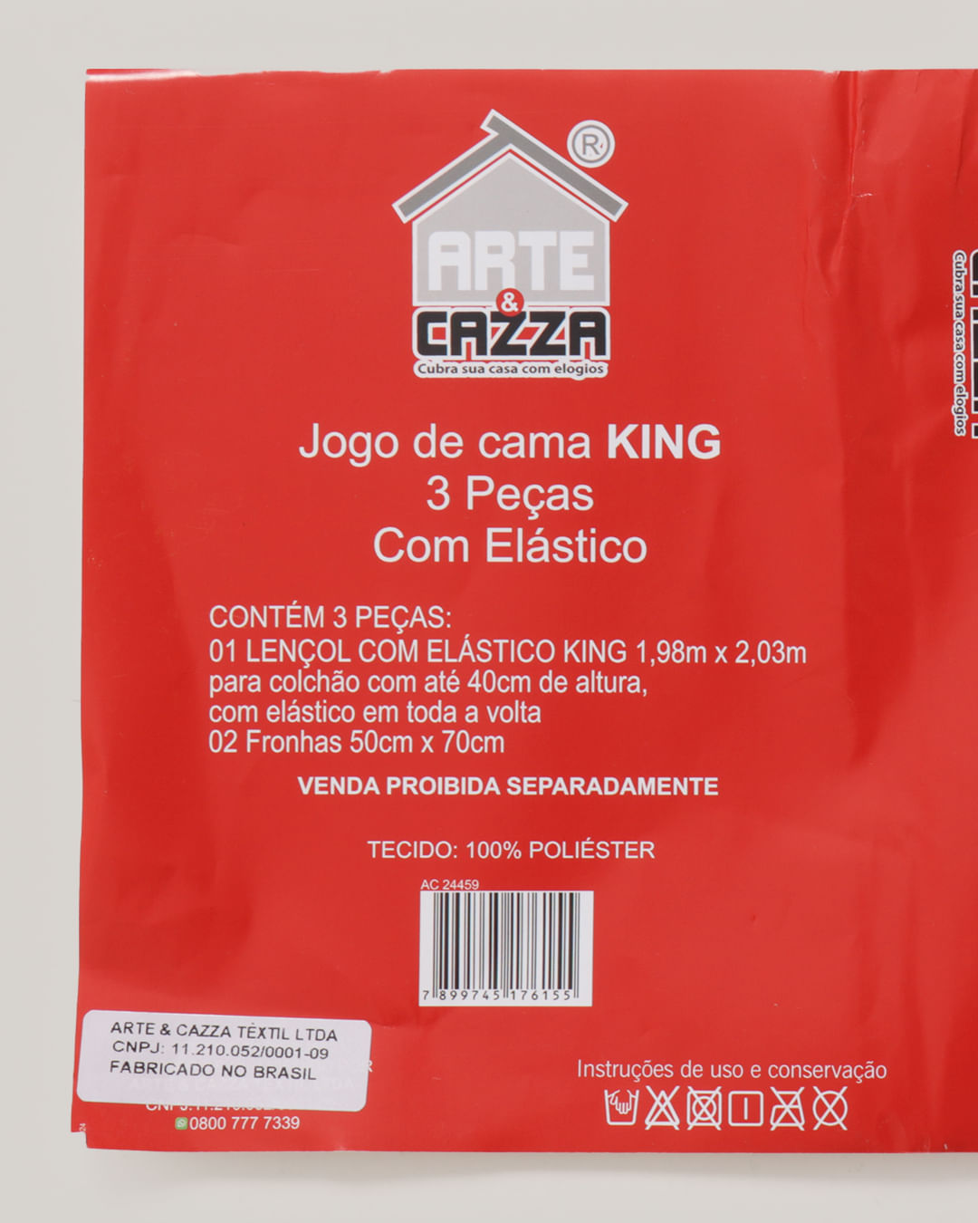 Jg-De-Cama-Basic-King-3-Pcs---Verde-Medio