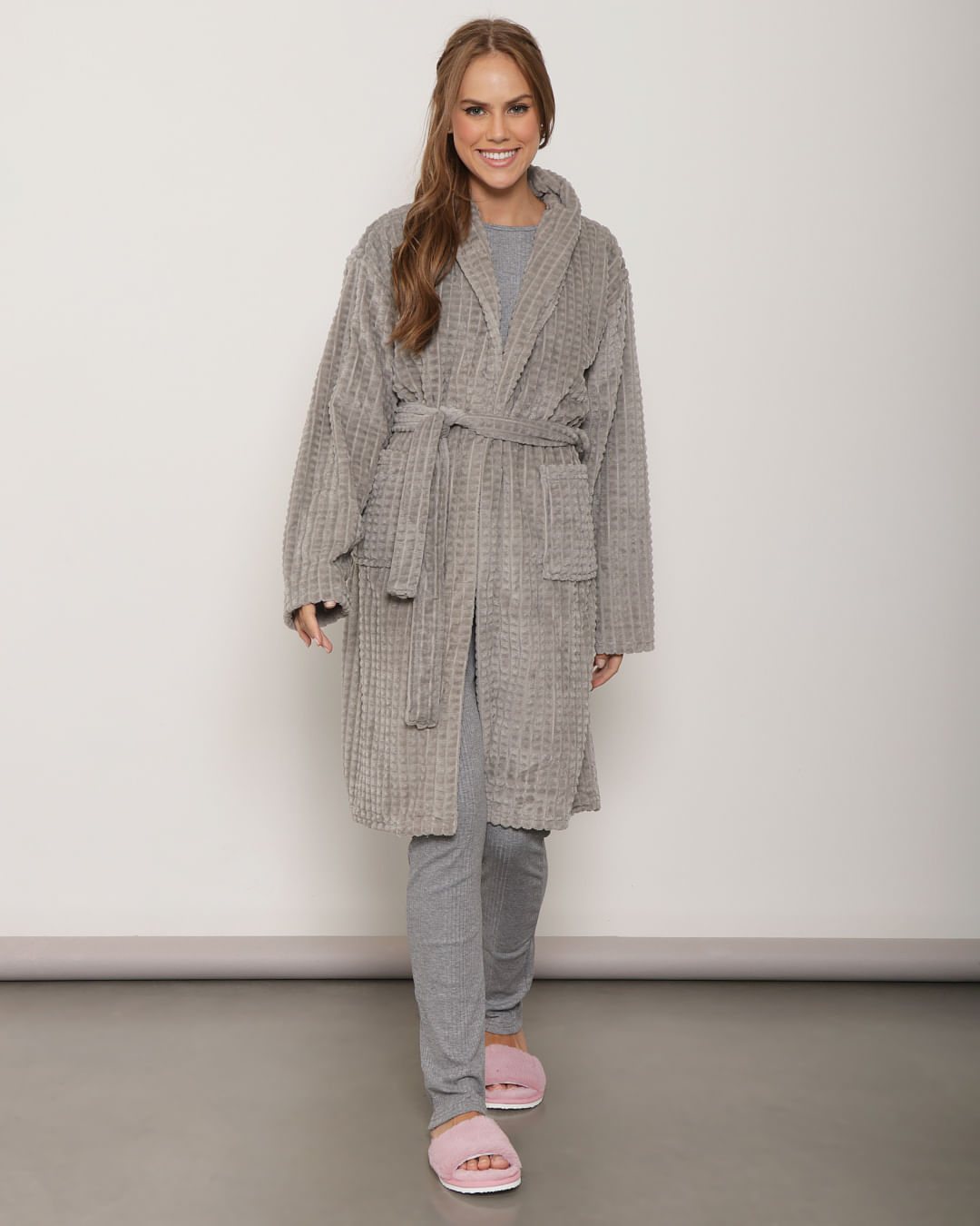 Roupao-Jacquard-Flannel-Fleece---Cinza-Medio