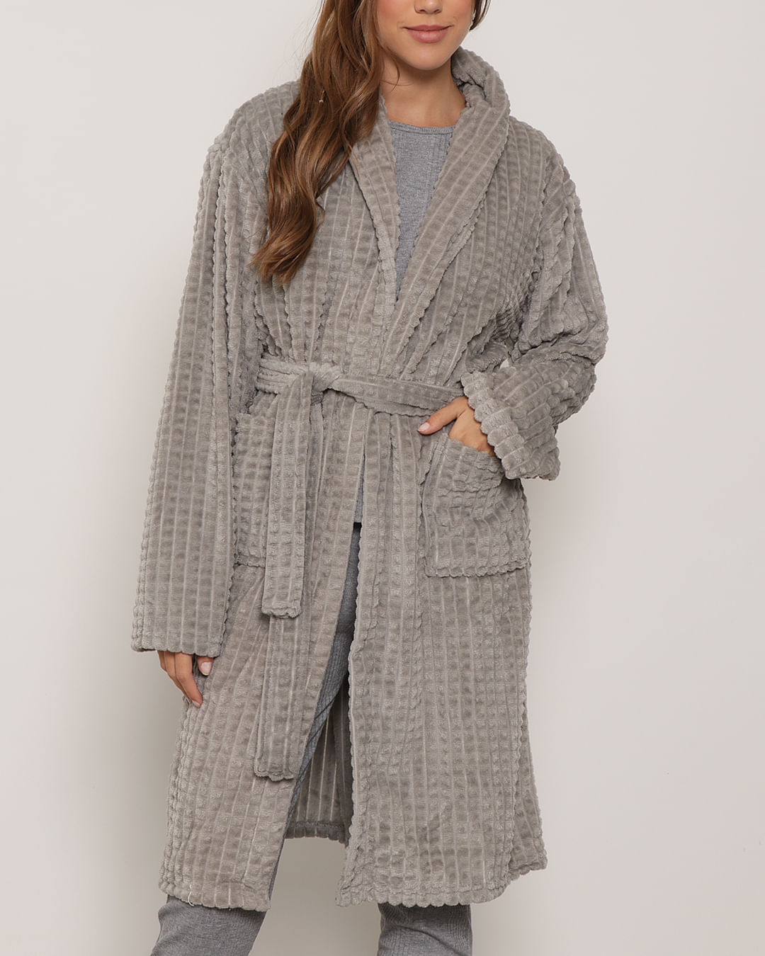 Roupao-Jacquard-Flannel-Fleece---Cinza-Medio