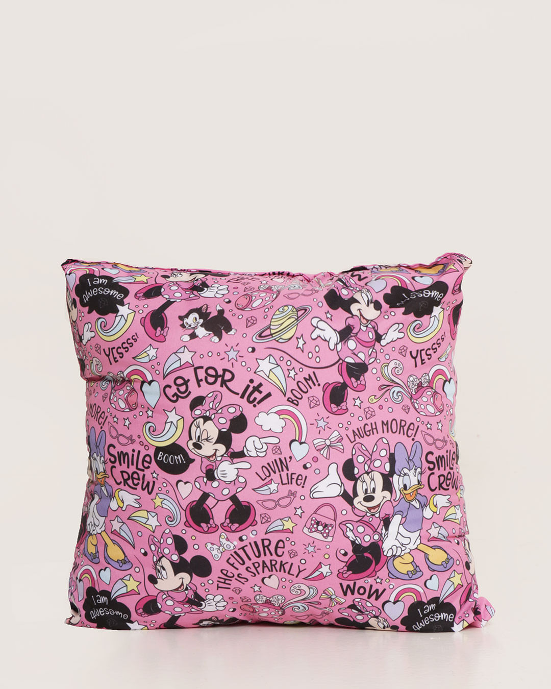 Almofada-40x40-Minnie-Go-For-It---Rosa-Medio