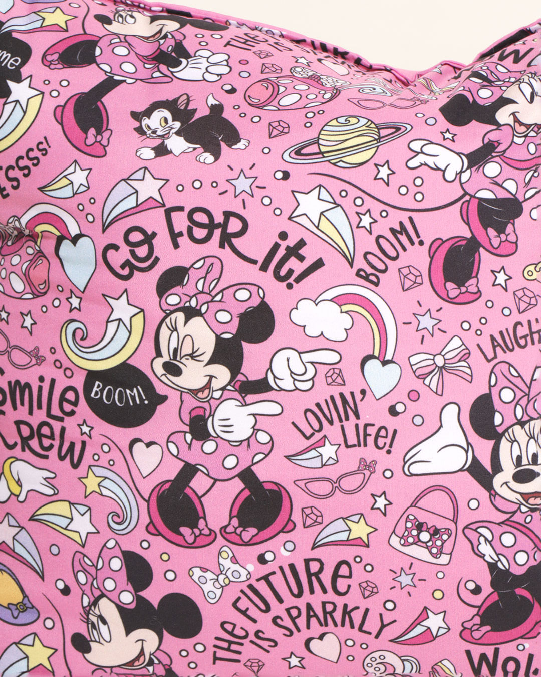 Almofada-40x40-Minnie-Go-For-It---Rosa-Medio