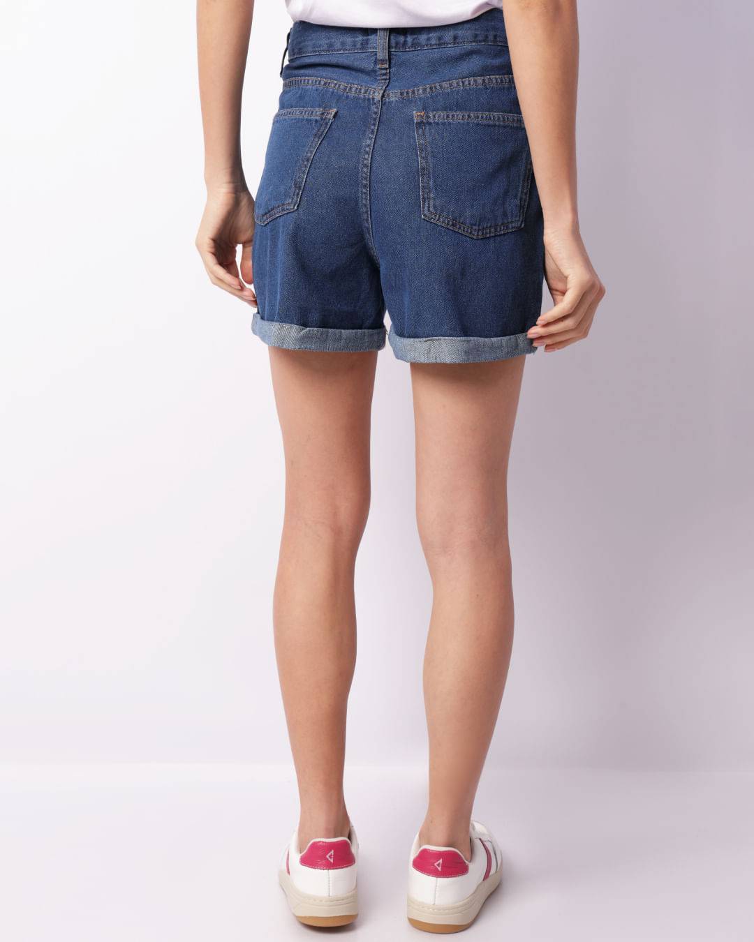 Short-43287-Jns-Clenco-Med-Fem-Ad---Blue-Jeans-Medio