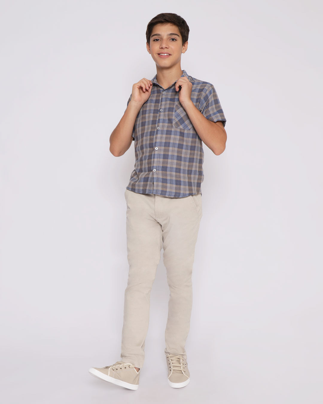 Camisa-Xadrez-Azul-2004-M-1014---Azul-Xadrez