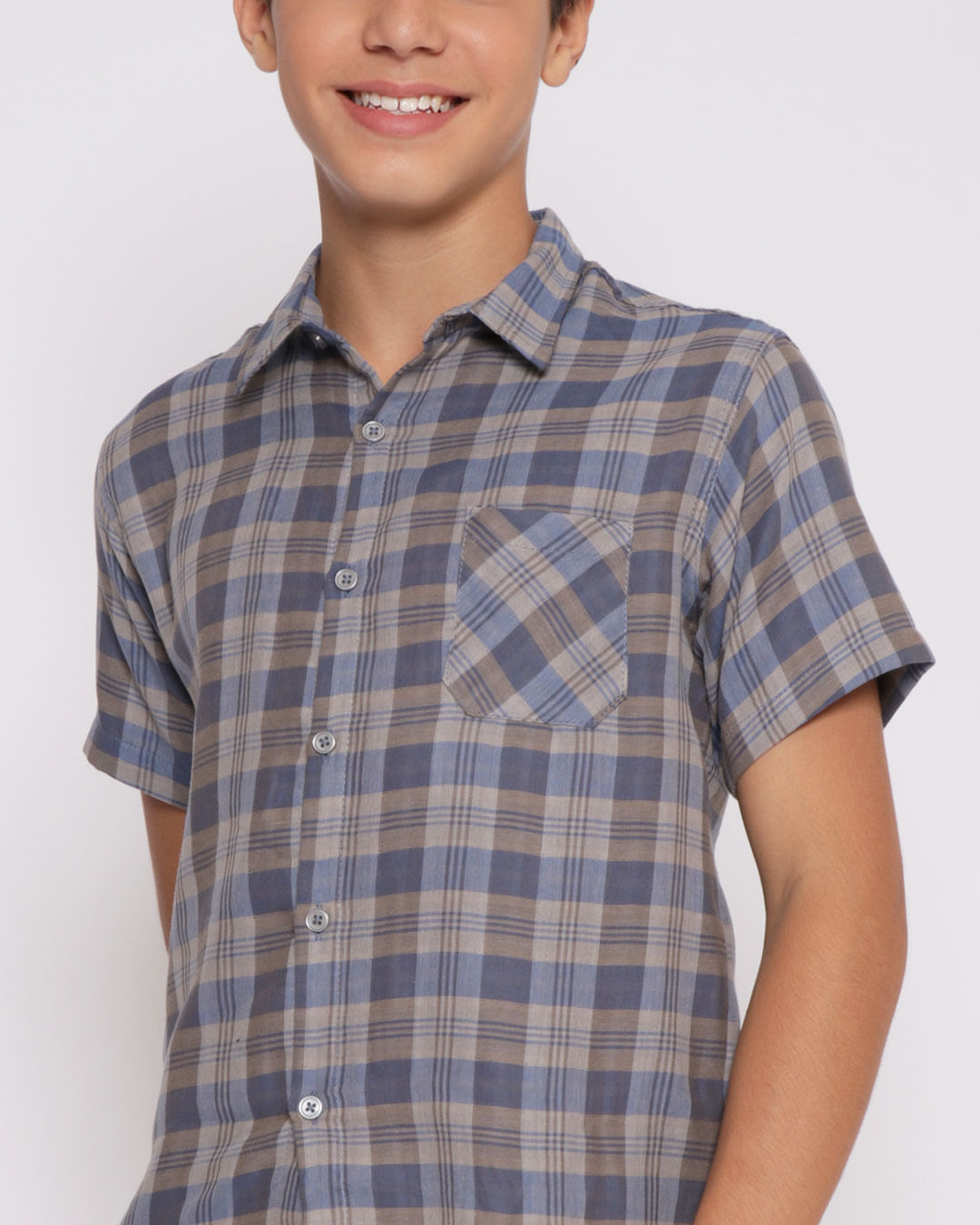 Camisa-Xadrez-Azul-2004-M-1014---Azul-Xadrez
