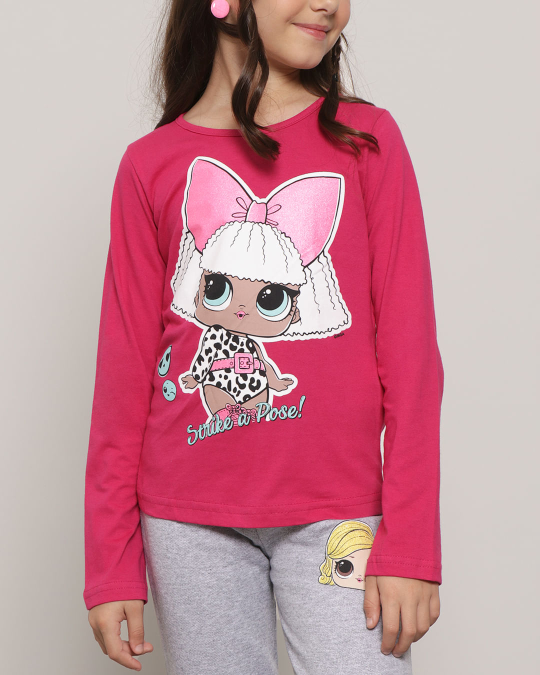 Blusa-Ch31293-Lol-Ml-F-410---Rosa-Escuro