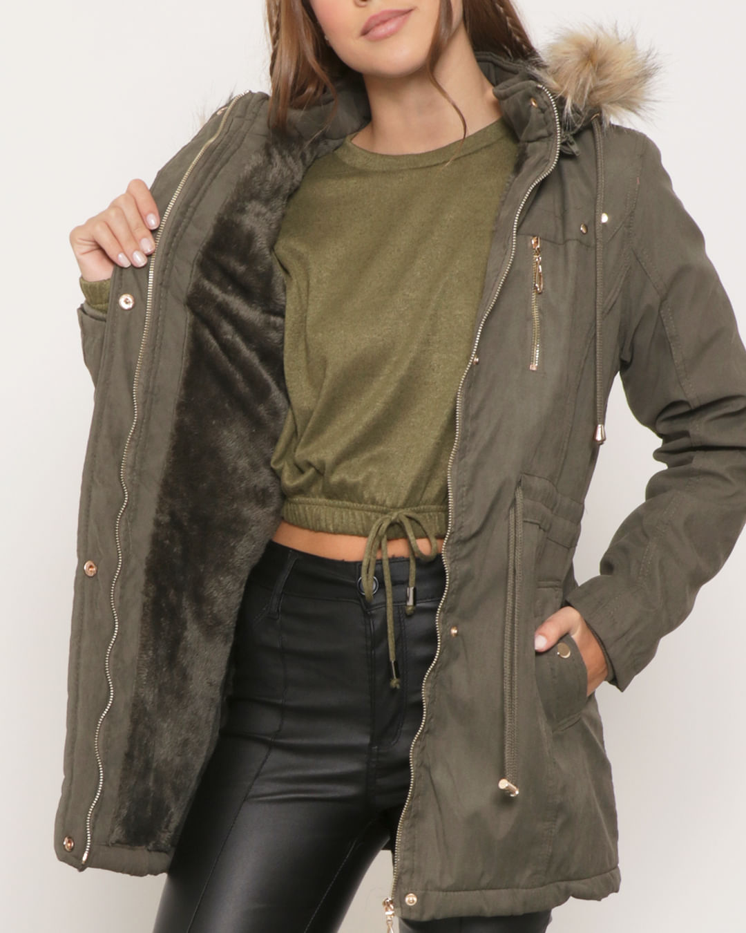 Parka-Com-Pelo-Fem-Jeans-Pfj01---Verde-Outros