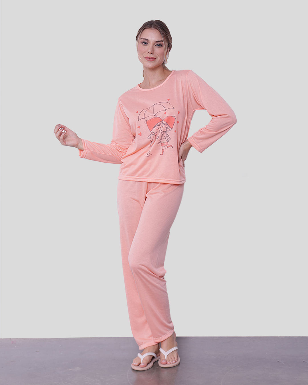 Pijama-Longo-Liso-Csilk-Careca7002---Laranja-Outros
