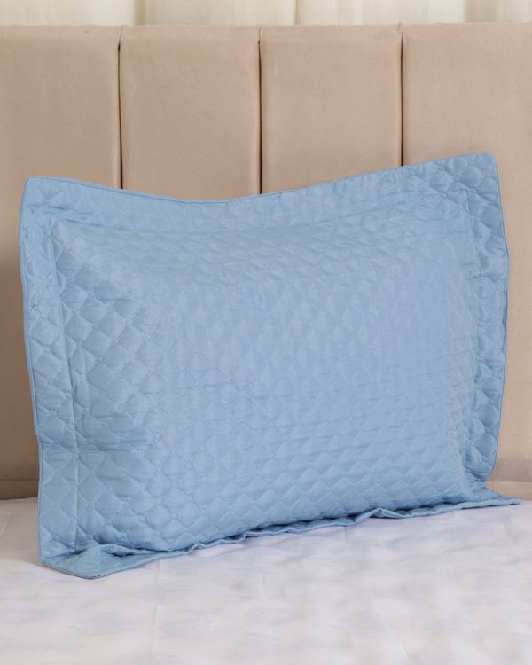 Porta Travesseiro Caprice 150 Fios Basic Andreza Azul UN