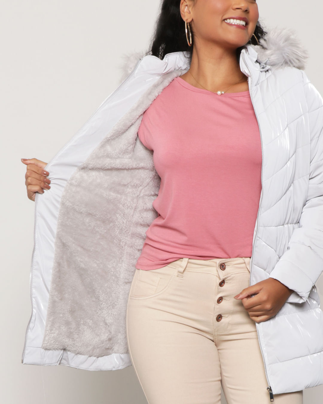 Jaqueta-Puffer-7w23l-318-Capuz-Pelo---Cinza-Claro