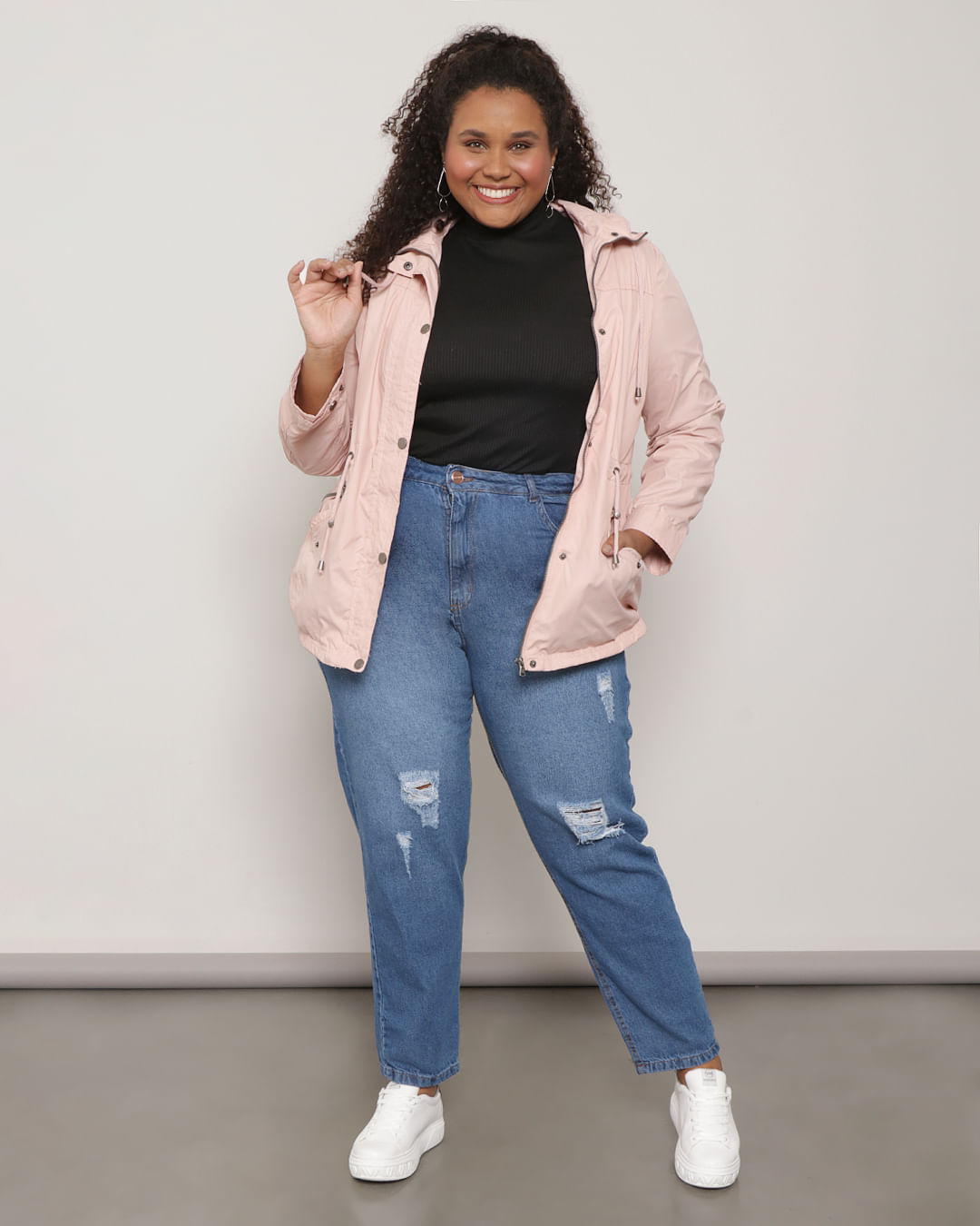 Parka-Tbc-Corta-Vento-Capuz---Rosa-Outros