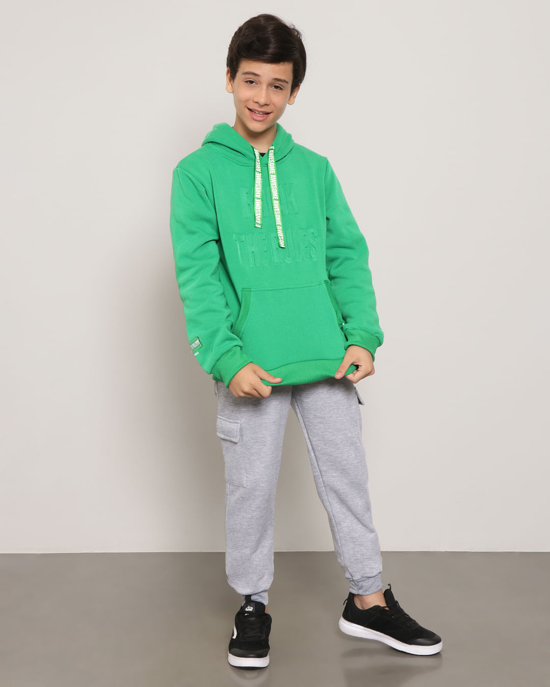 Blusa-Kbfe2302-Mol-Fc-Cp-Fita-M1016-V---Verde-Medio