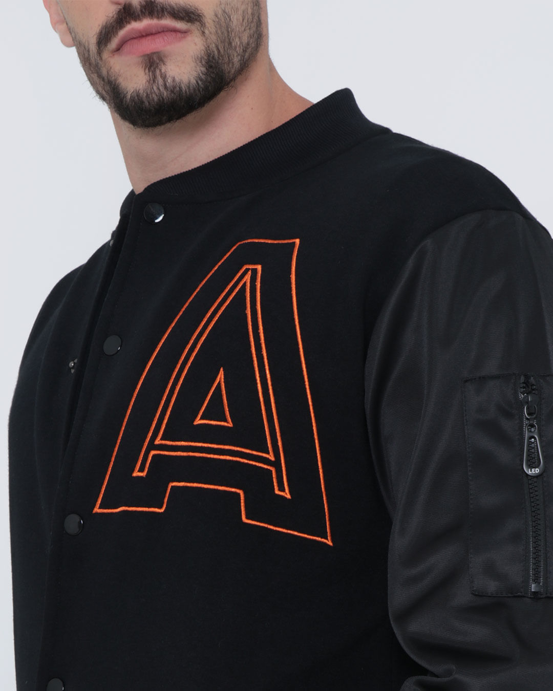 Moletom-Bh03-Bomber-Aberto---Preto