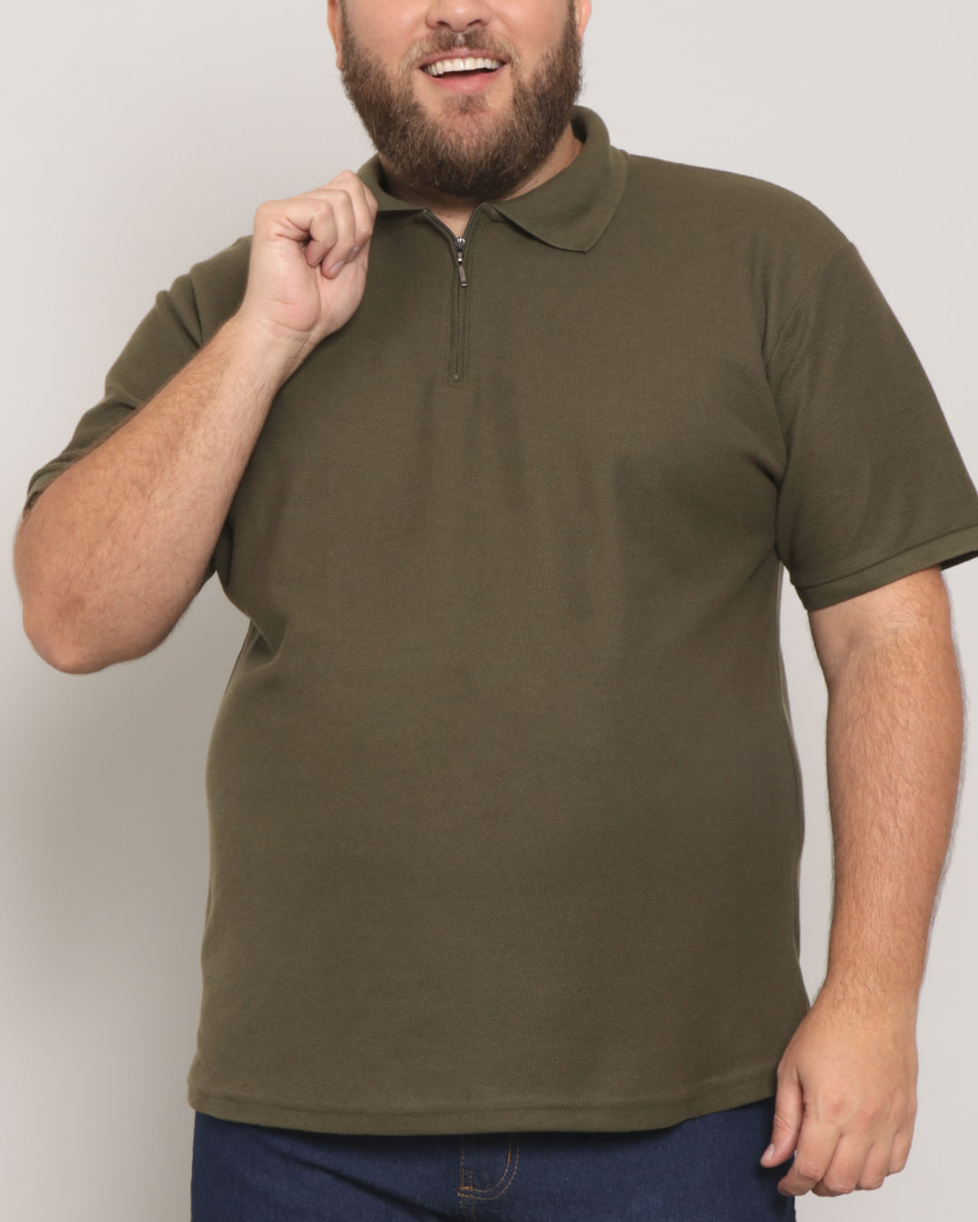 Polo-Tec-Diferenciado-Plus---Verde-Escuro