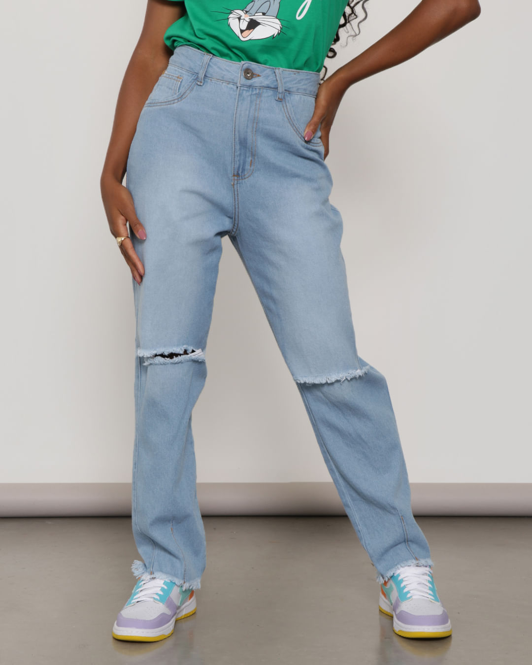 Calca-Re480-Jns-Rasg-Joelho-Barr-Desf-Fe---Blue-Jeans-Claro