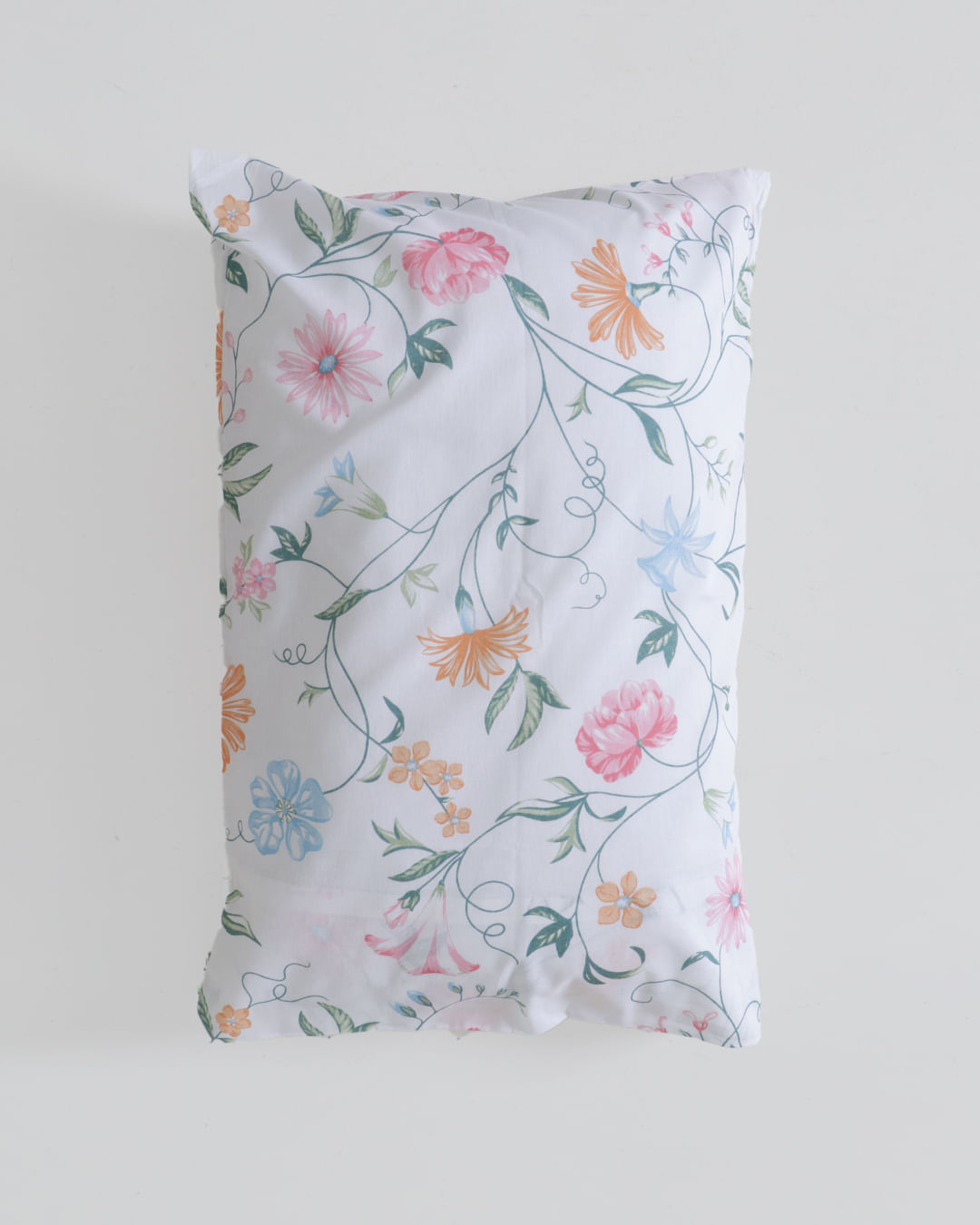 Jg-Cama-Cs-Estamp-Sort-Algo-4-Pc---Verde-Floral